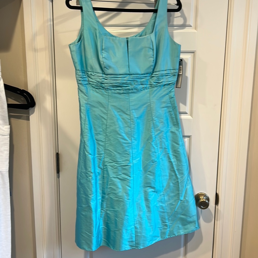 Tahari. NWT. Silk. Size 8. Fully lined. Bridesmaids or formal.